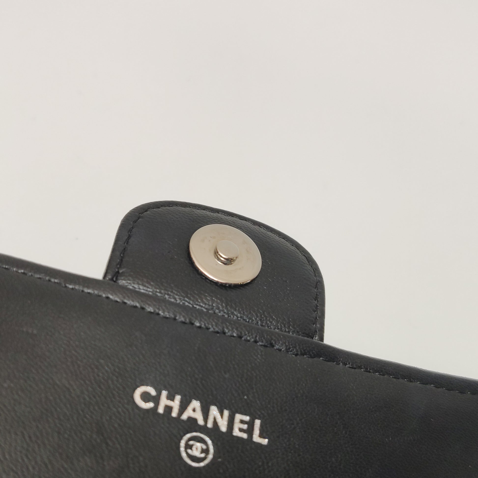 Chanel Clutch with Chain Lambskin SHW