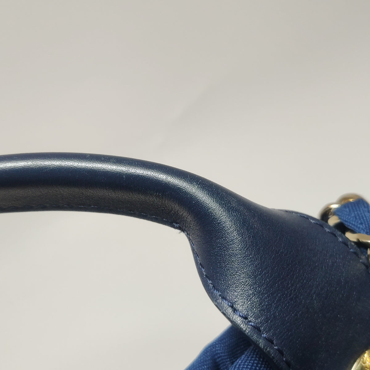 Chanel Deauville Tote Large Dark Blue