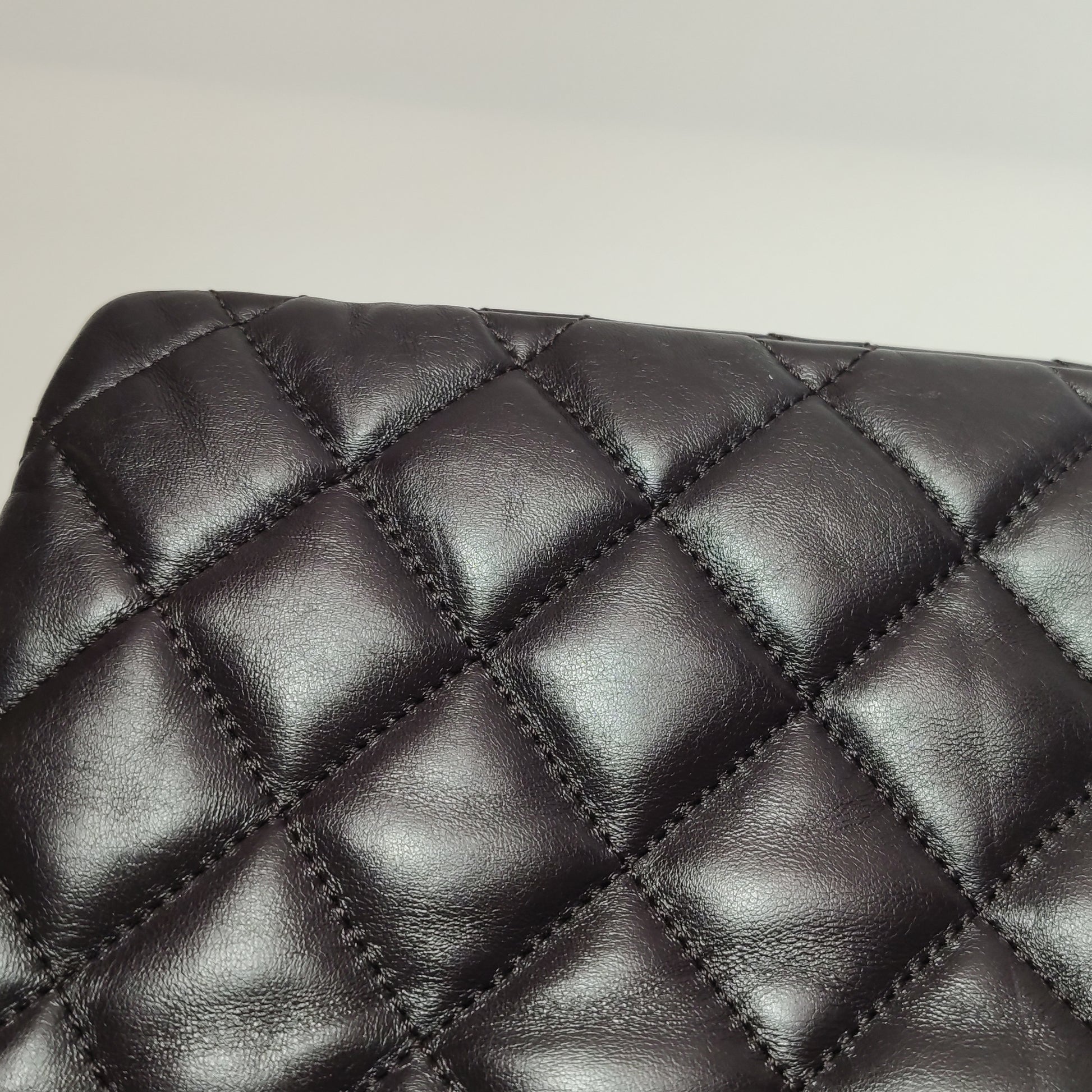 Chanel Pillow Crush Flap Bag Medium Brown Lambskin