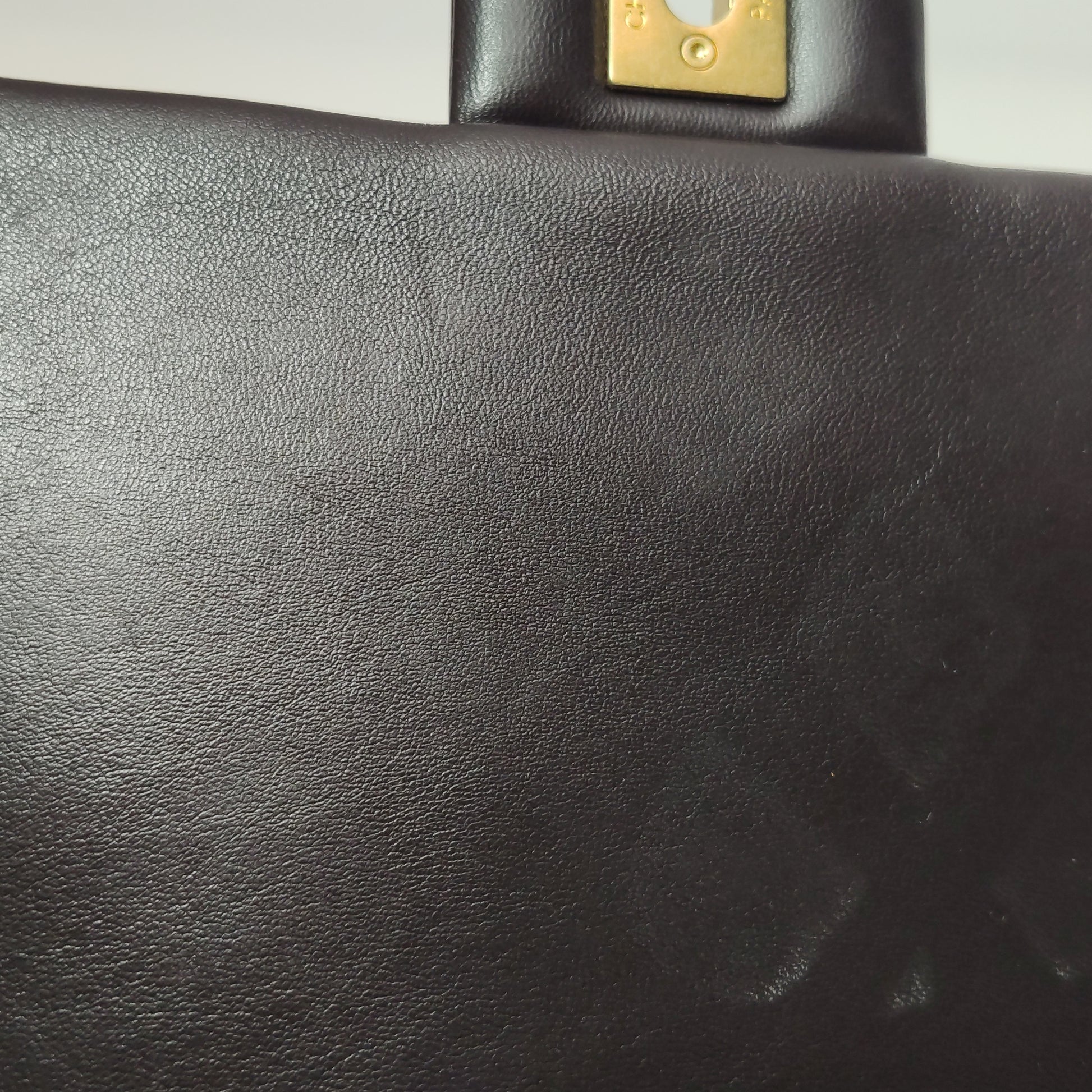 Chanel Pillow Crush Flap Bag Medium Brown Lambskin