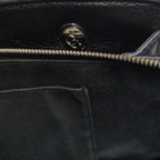 Chanel Angle Tote Navy Blue Black