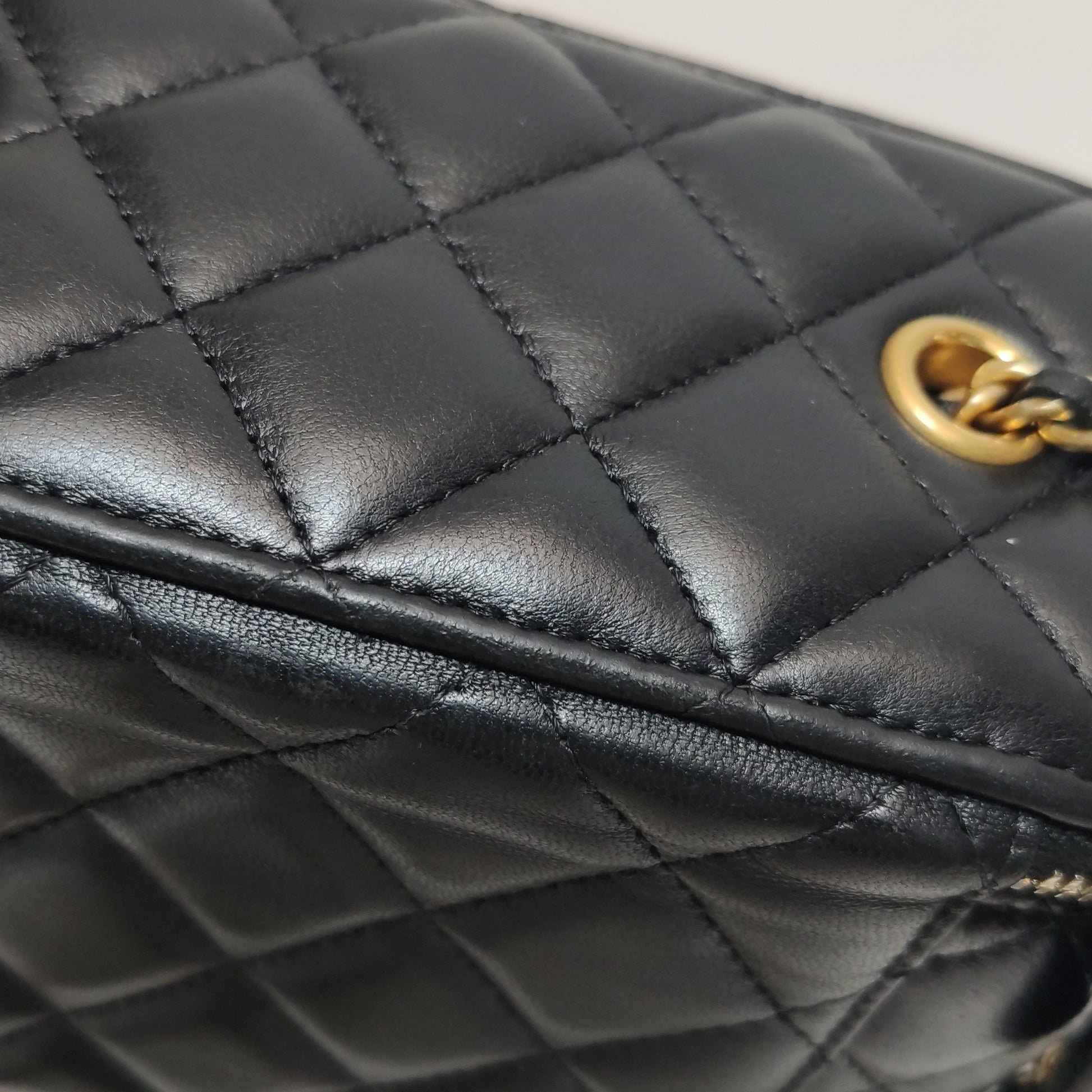 Chanel Rectangle Vanity Case Pearl Crush