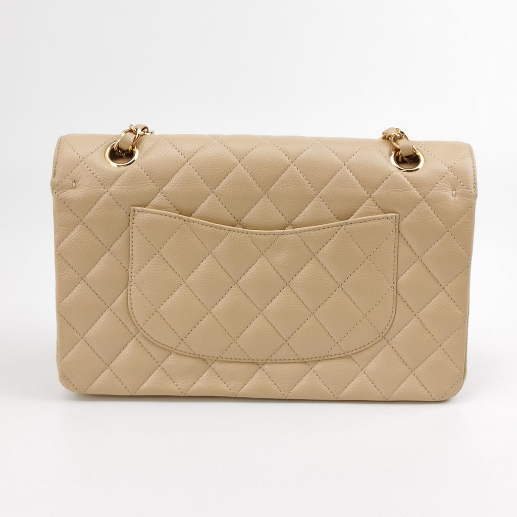 Chanel Classic Flap Medium Caviar Beige