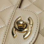 Chanel Classic Flap Medium Caviar Beige