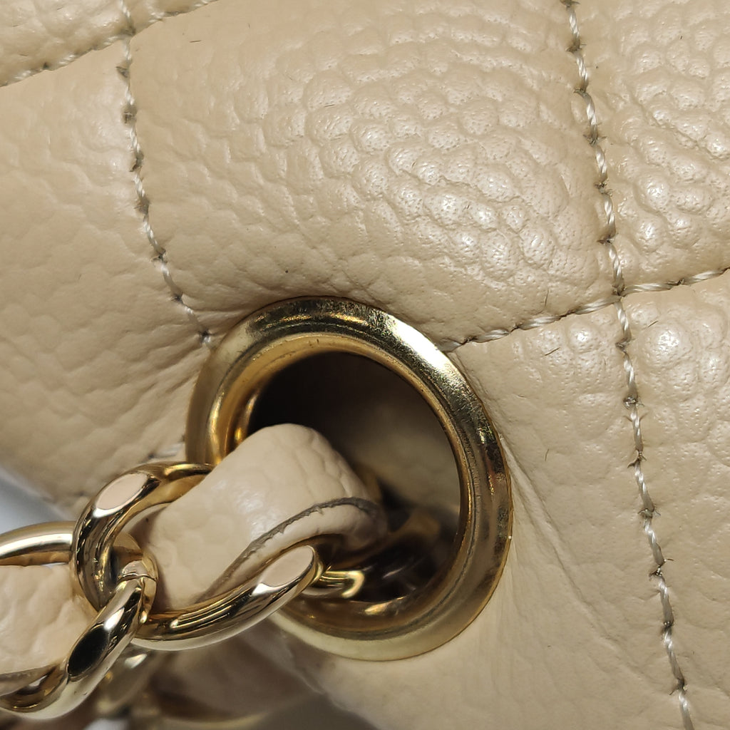Chanel Classic Flap Medium Caviar Beige