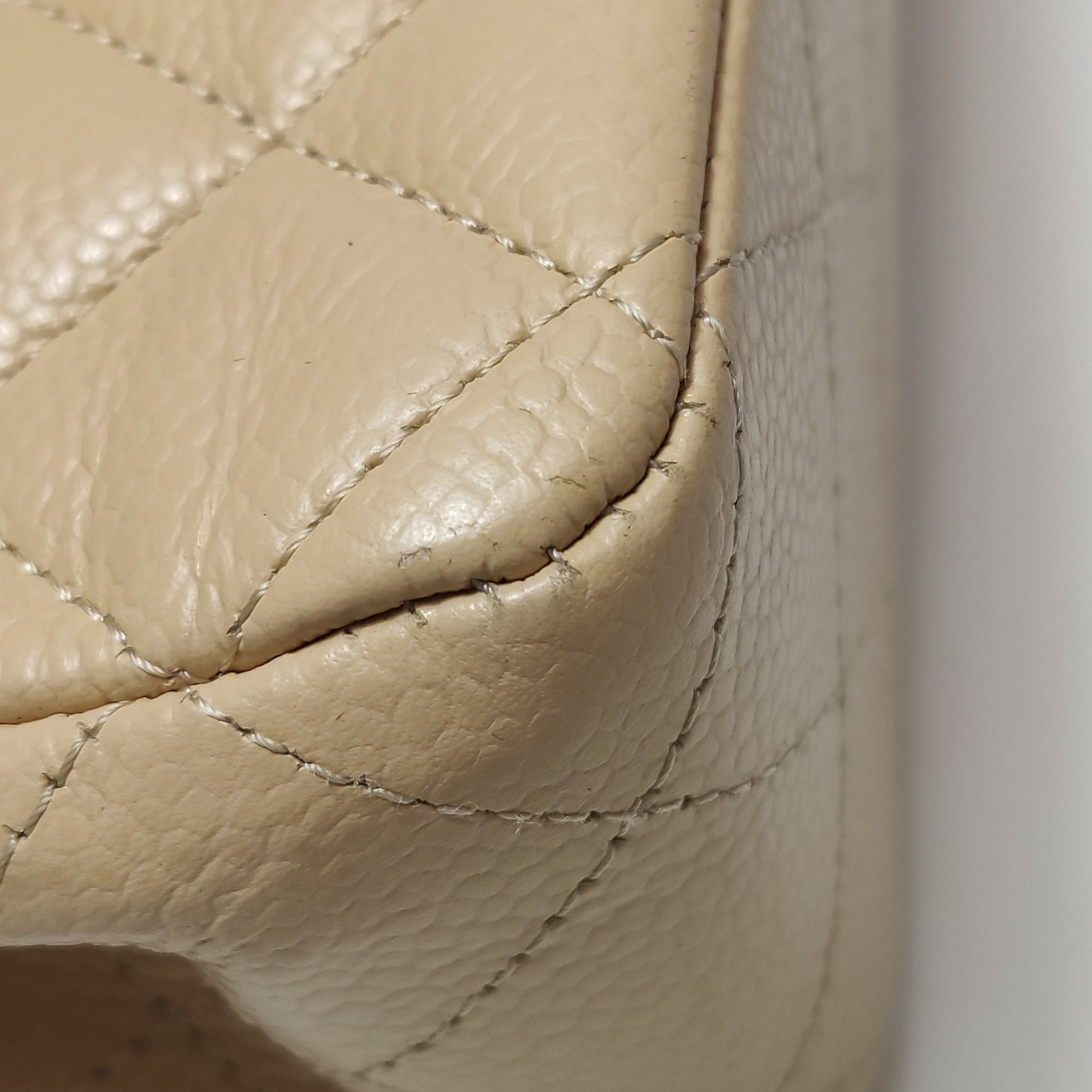 Chanel Classic Flap Medium Caviar Beige
