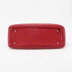 Chanel Quilted Timeless Tote Caviar Red