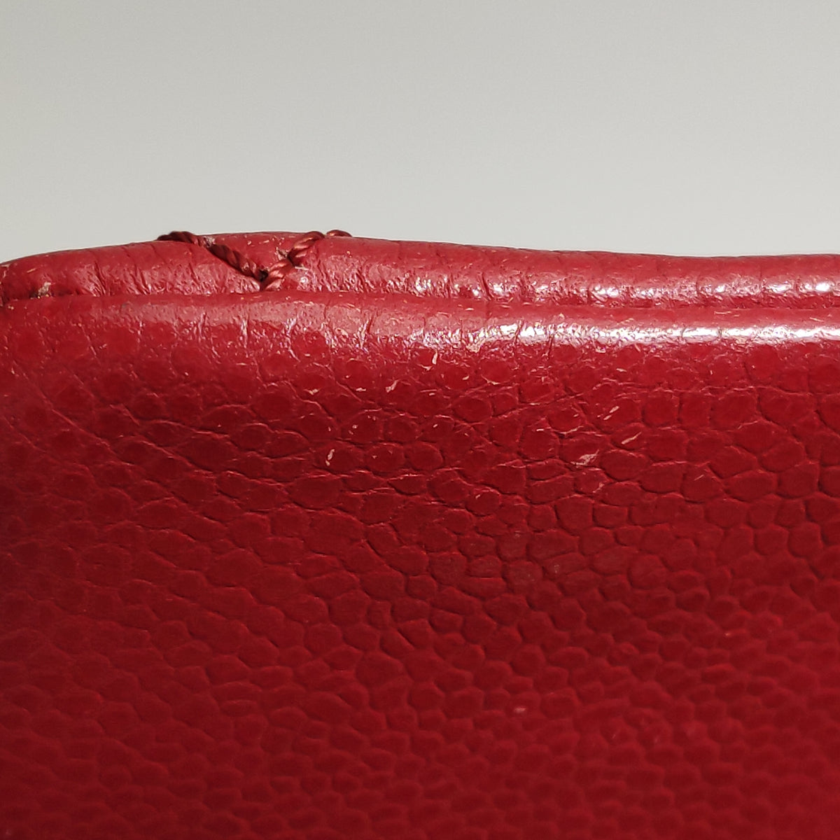 Chanel Quilted Timeless Tote Caviar Red