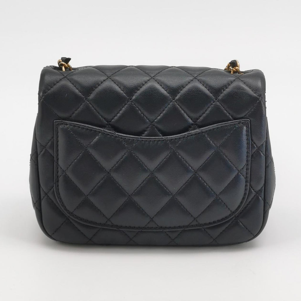 Chanel Romance Mini Square Flap Black