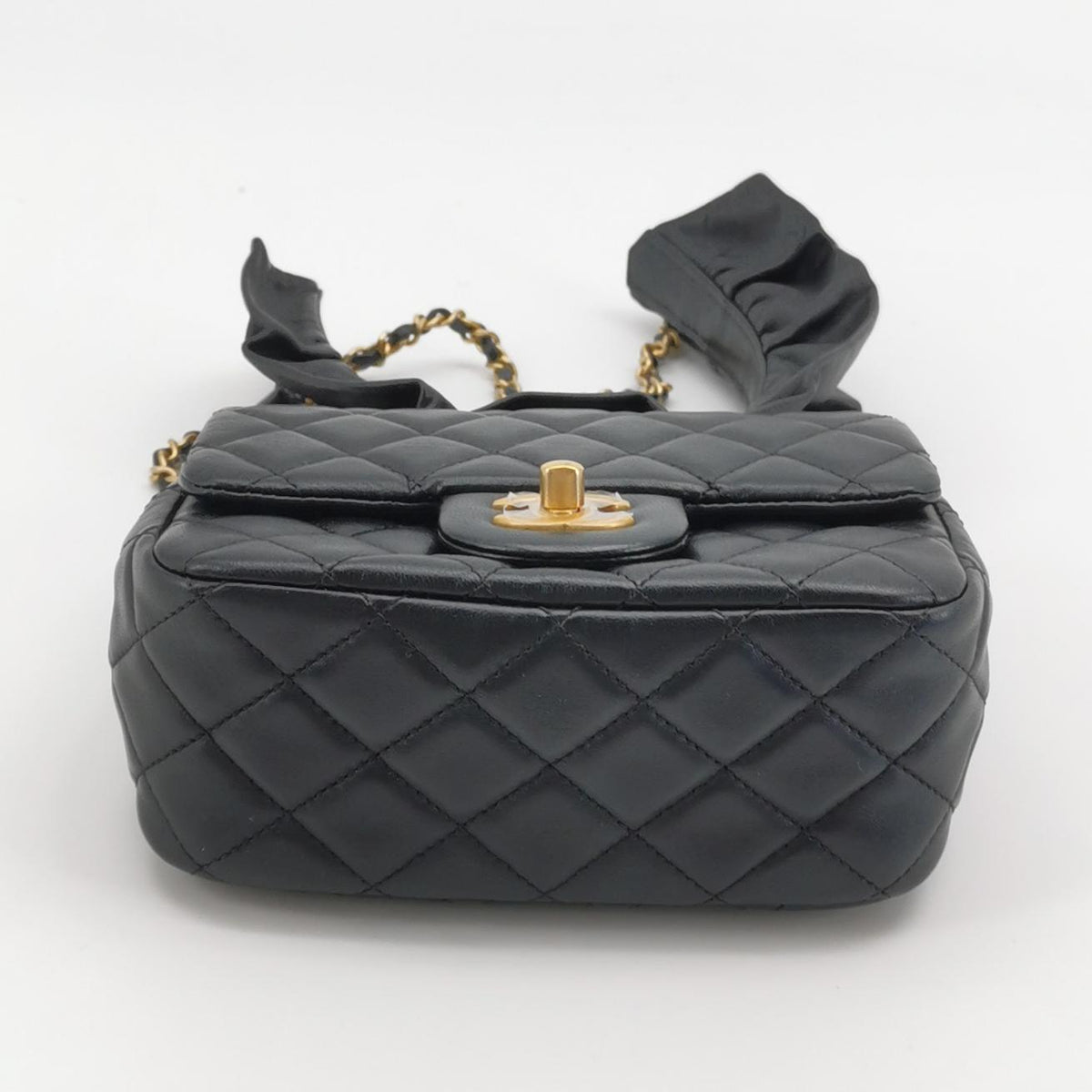 Chanel Romance Mini Square Flap Black