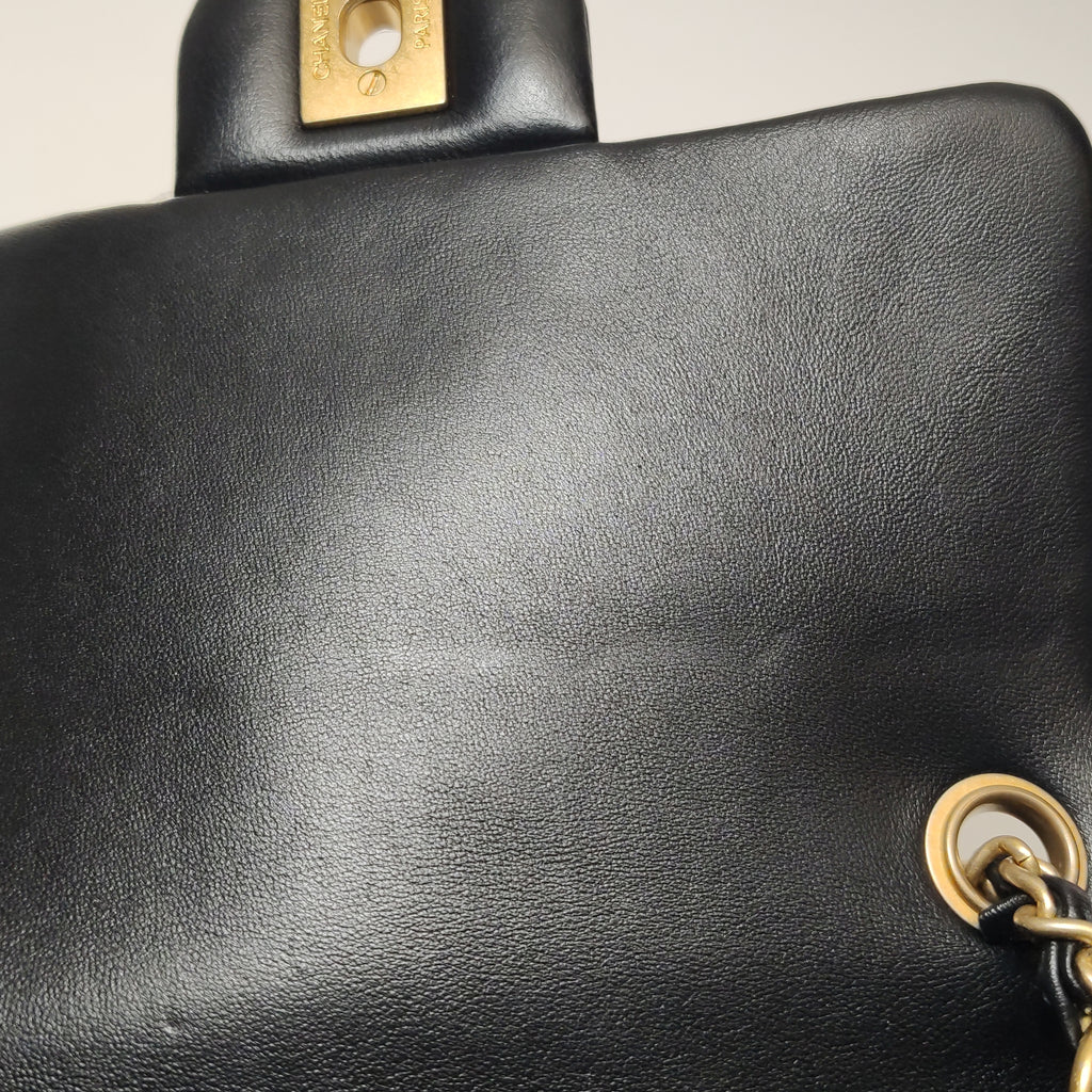 Chanel Romance Mini Square Flap Black