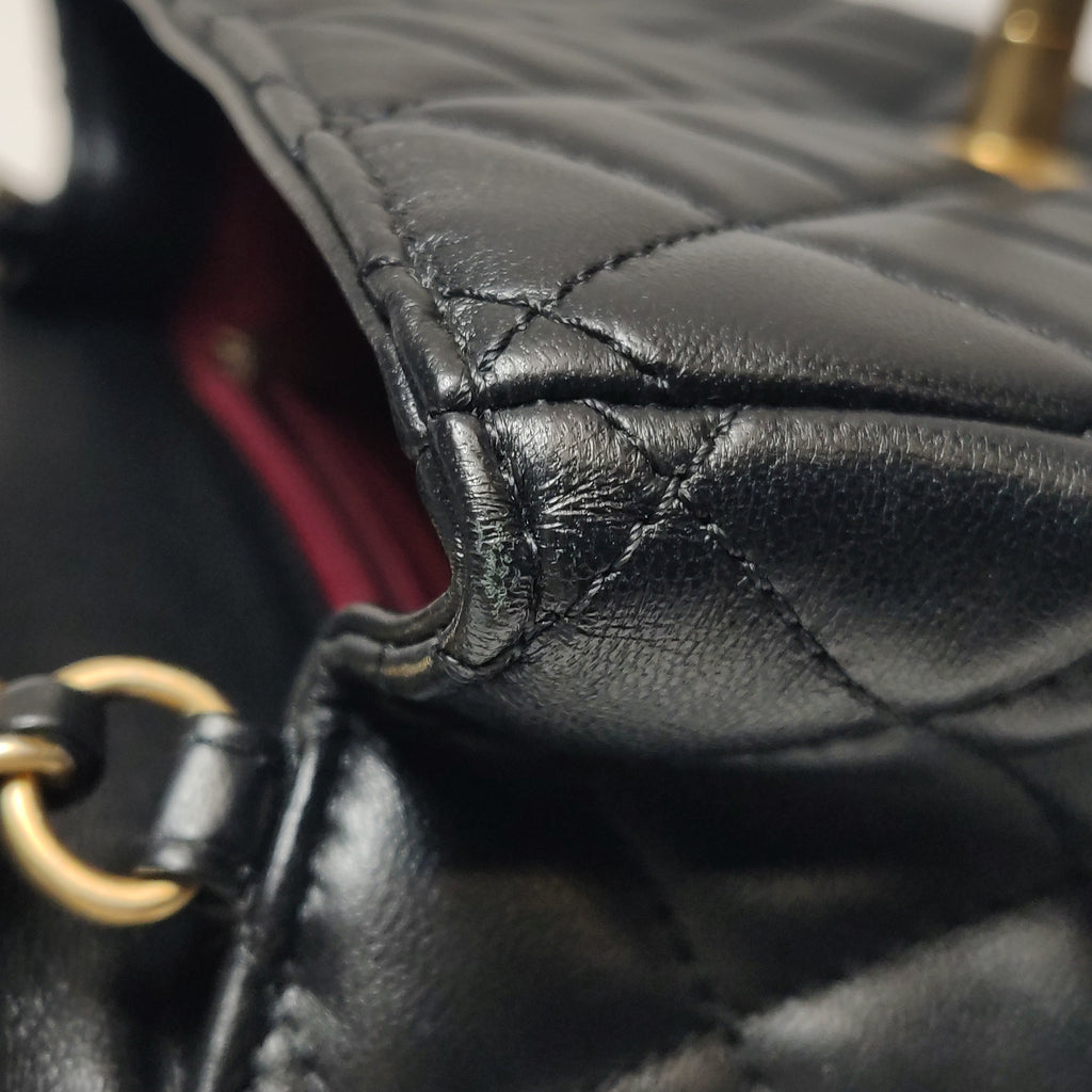 Chanel Romance Mini Square Flap Black