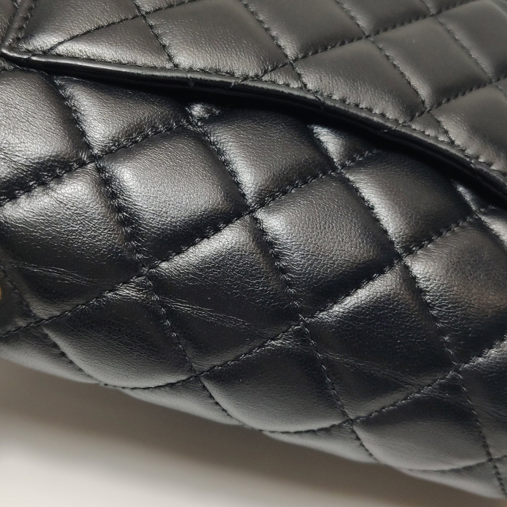 Chanel Romance Mini Square Flap Black