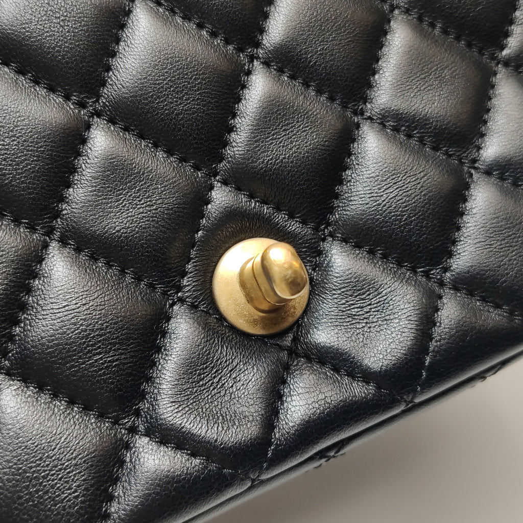 Chanel Romance Mini Square Flap Black