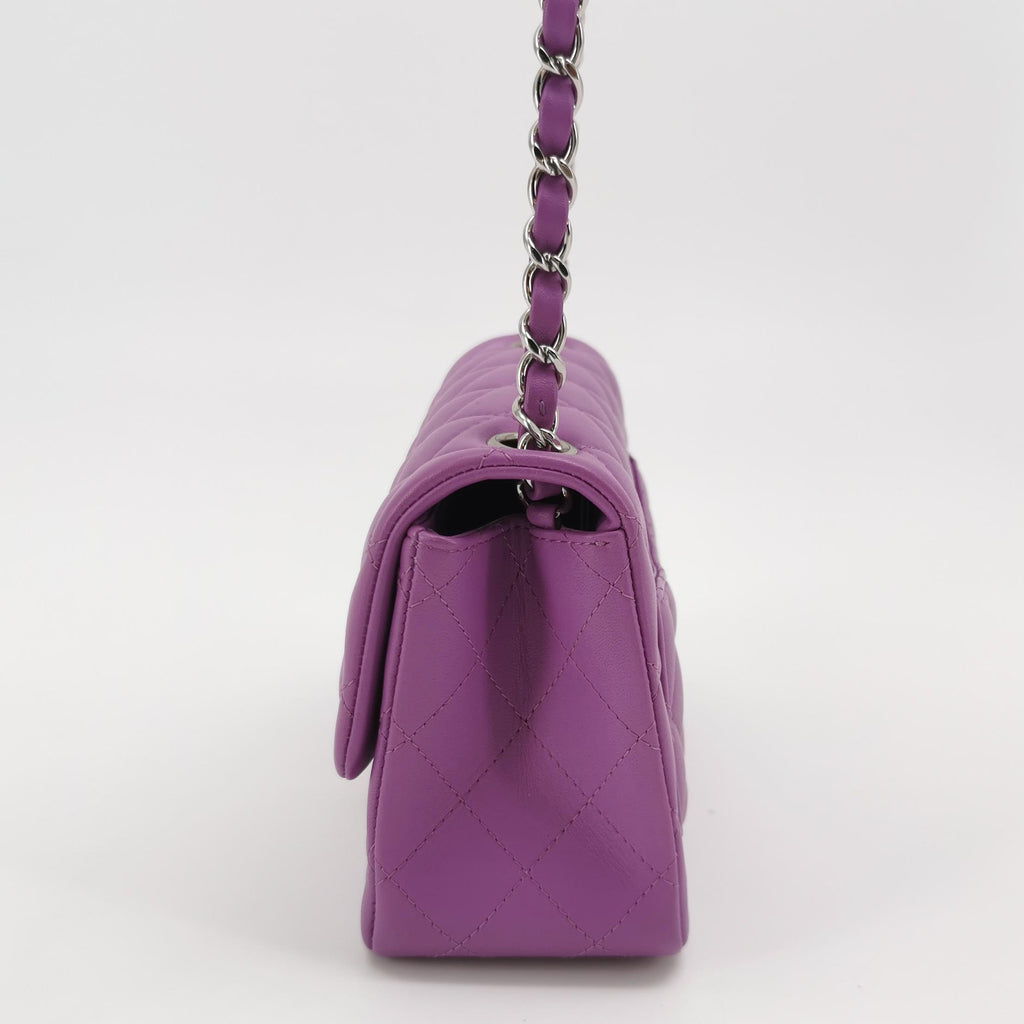 Chanel Mini Square Flap Purple