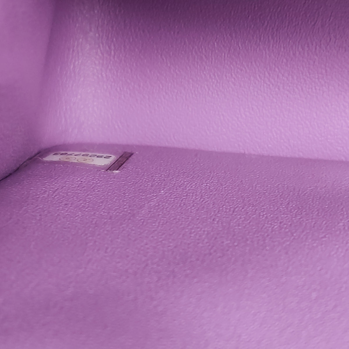 Chanel Mini Square Flap Purple