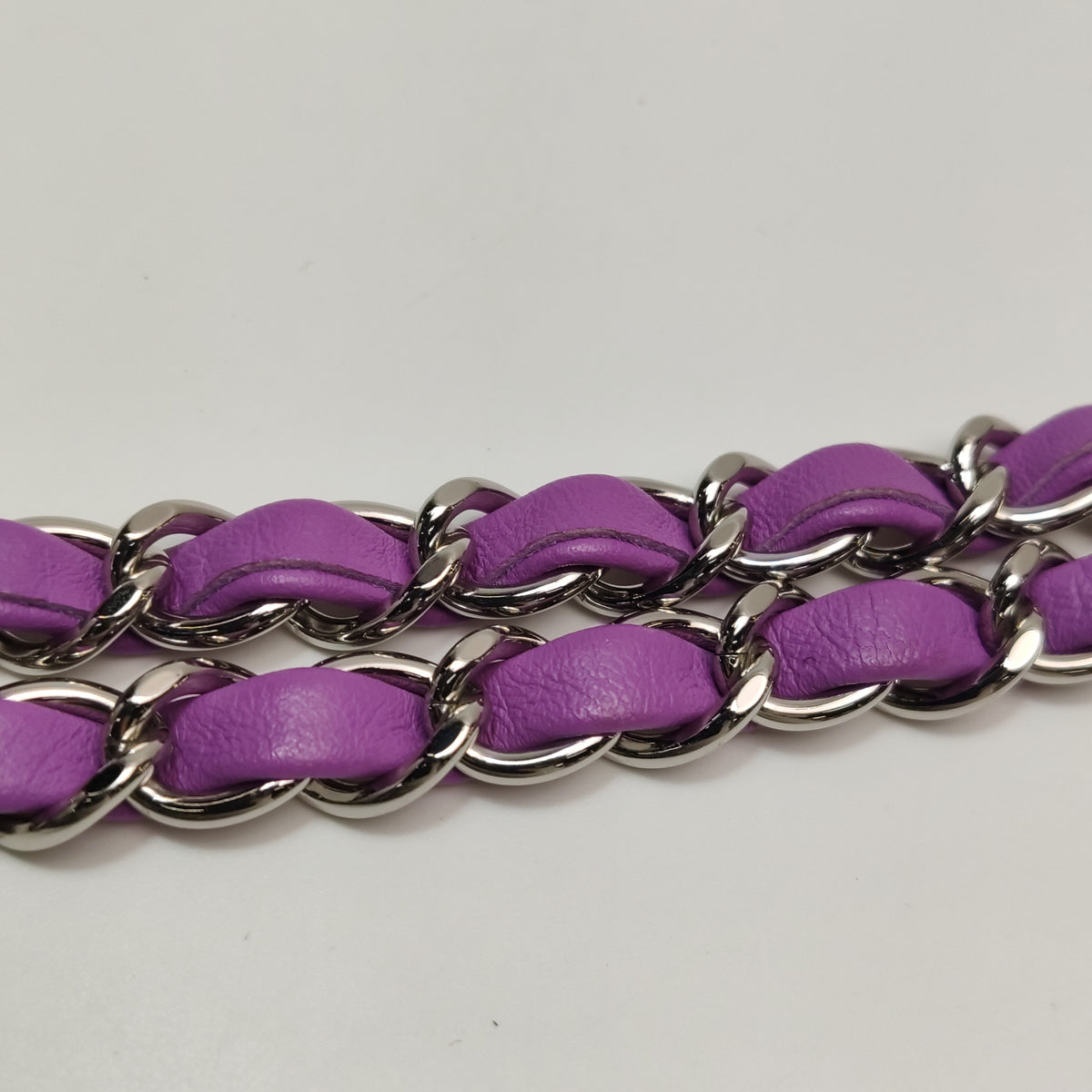 Chanel Mini Square Flap Purple