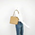 Chanel Petite Shopper Tote Caviar Beige