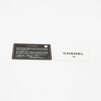 Chanel Graphic Flap Medium Beige Black Calfskin