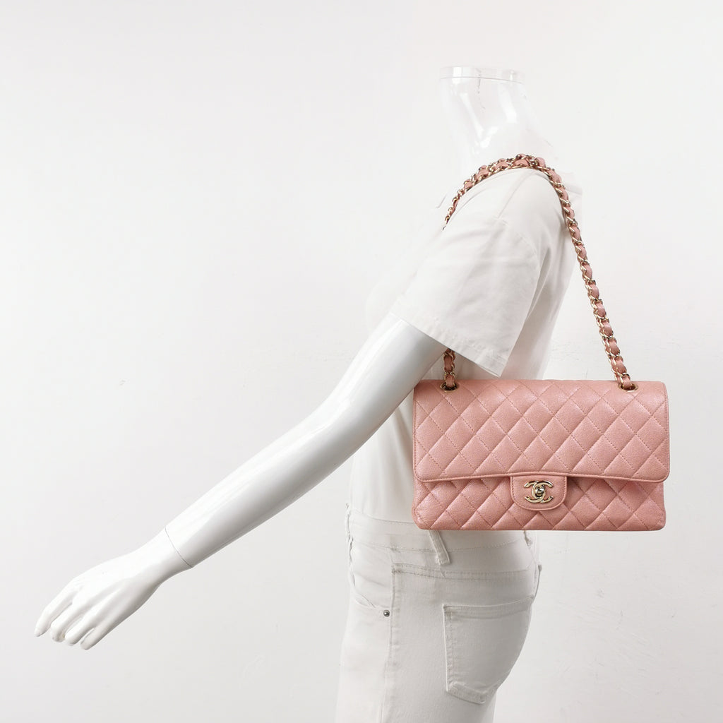Chanel Classic Flap Medium Caviar Pink
