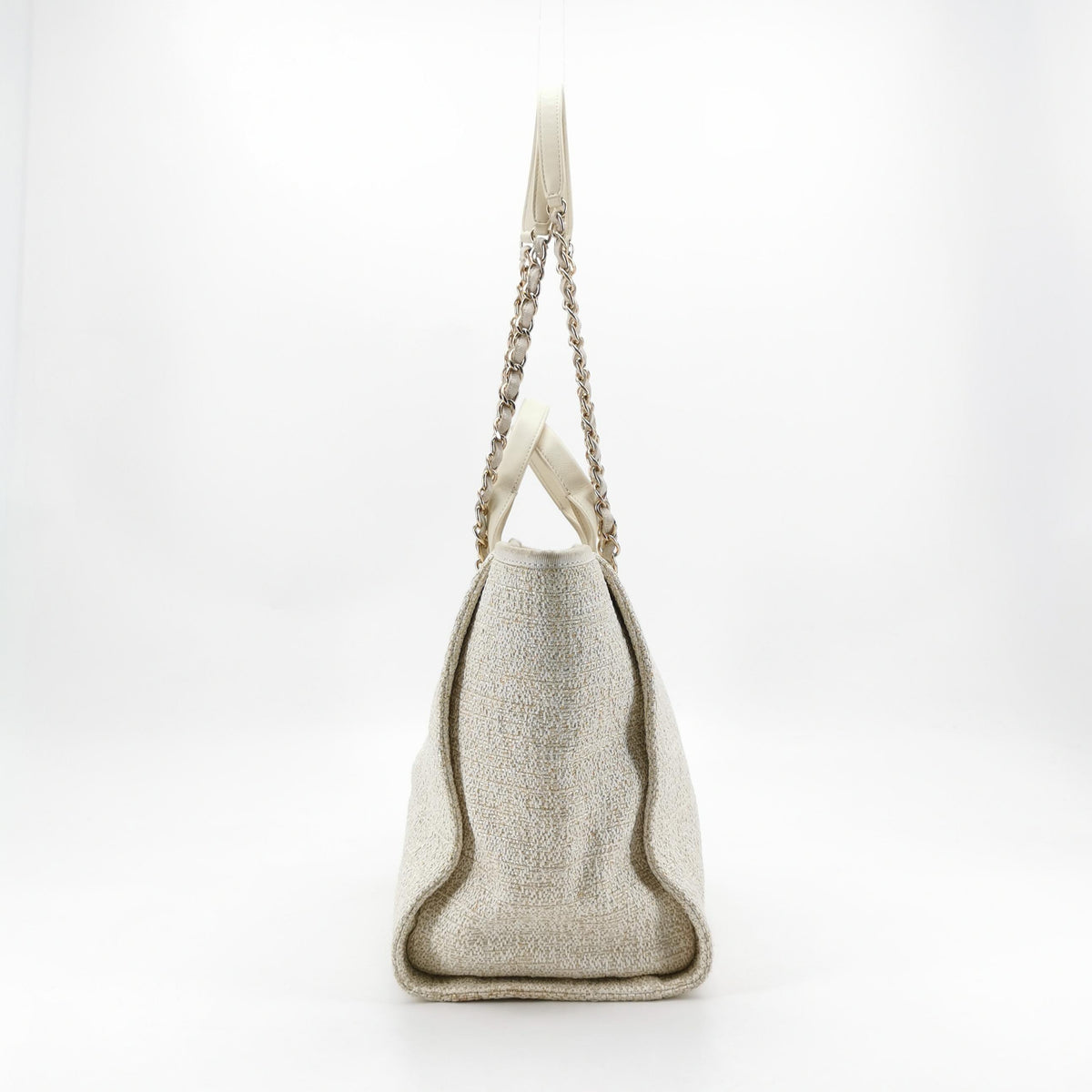 Chanel Deauville Tote White