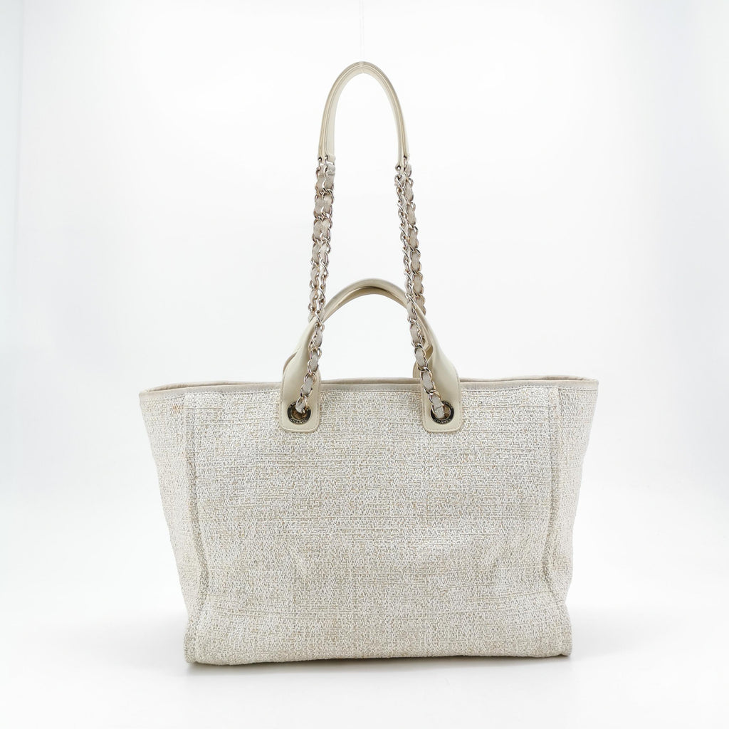 Chanel Deauville Tote White