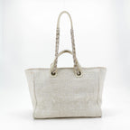 Chanel Deauville Tote White