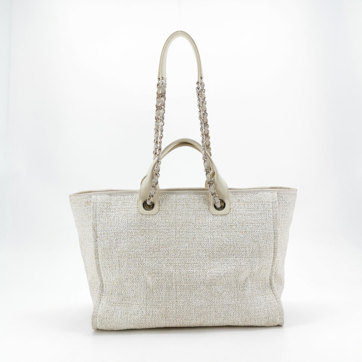 Chanel Deauville Tote White