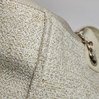 Chanel Deauville Tote White