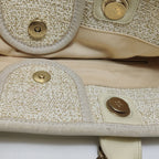 Chanel Deauville Tote White