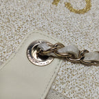 Chanel Deauville Tote White
