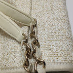 Chanel Deauville Tote White