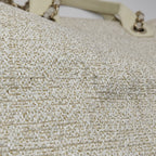 Chanel Deauville Tote White