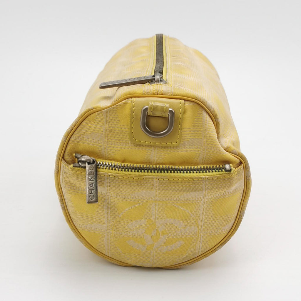 Chanel Travel Line Barrel Bag Yellow