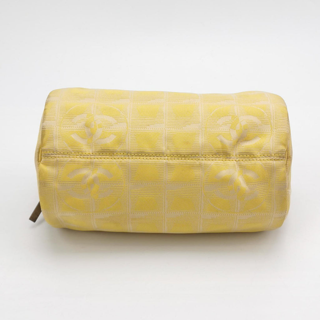 Chanel Travel Line Barrel Bag Yellow