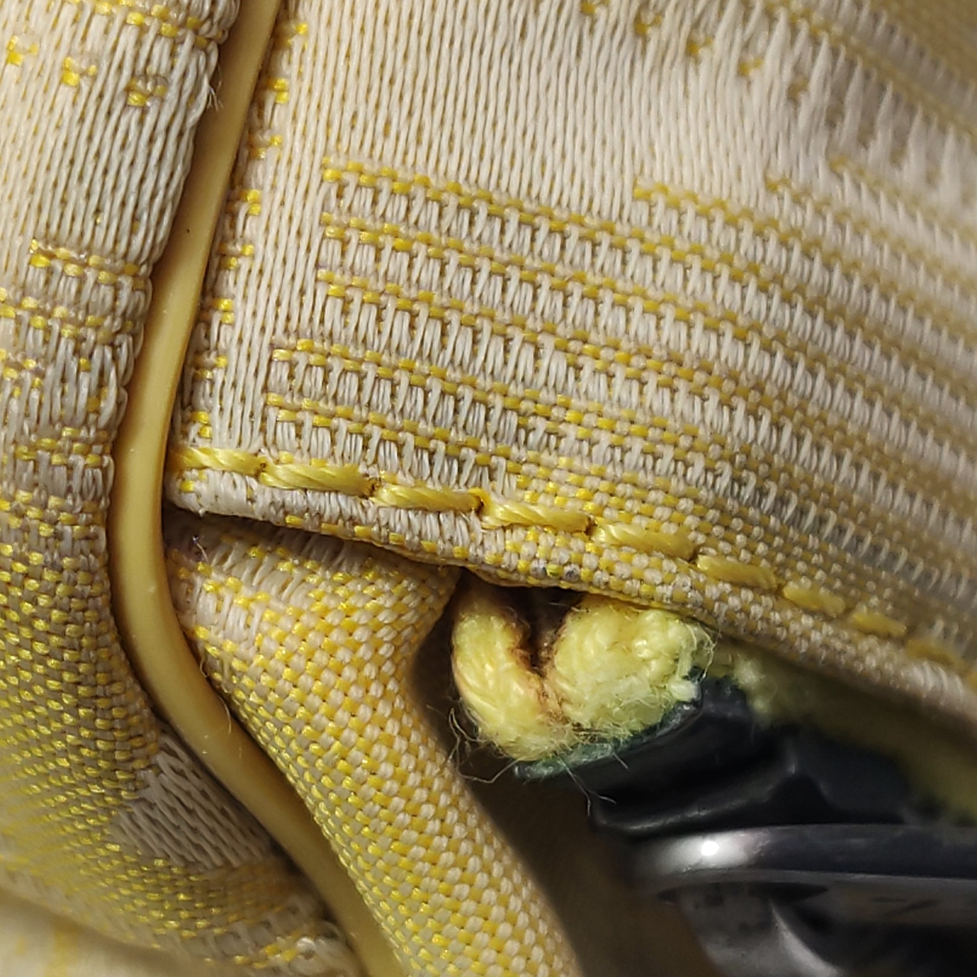 Chanel Travel Line Barrel Bag Yellow