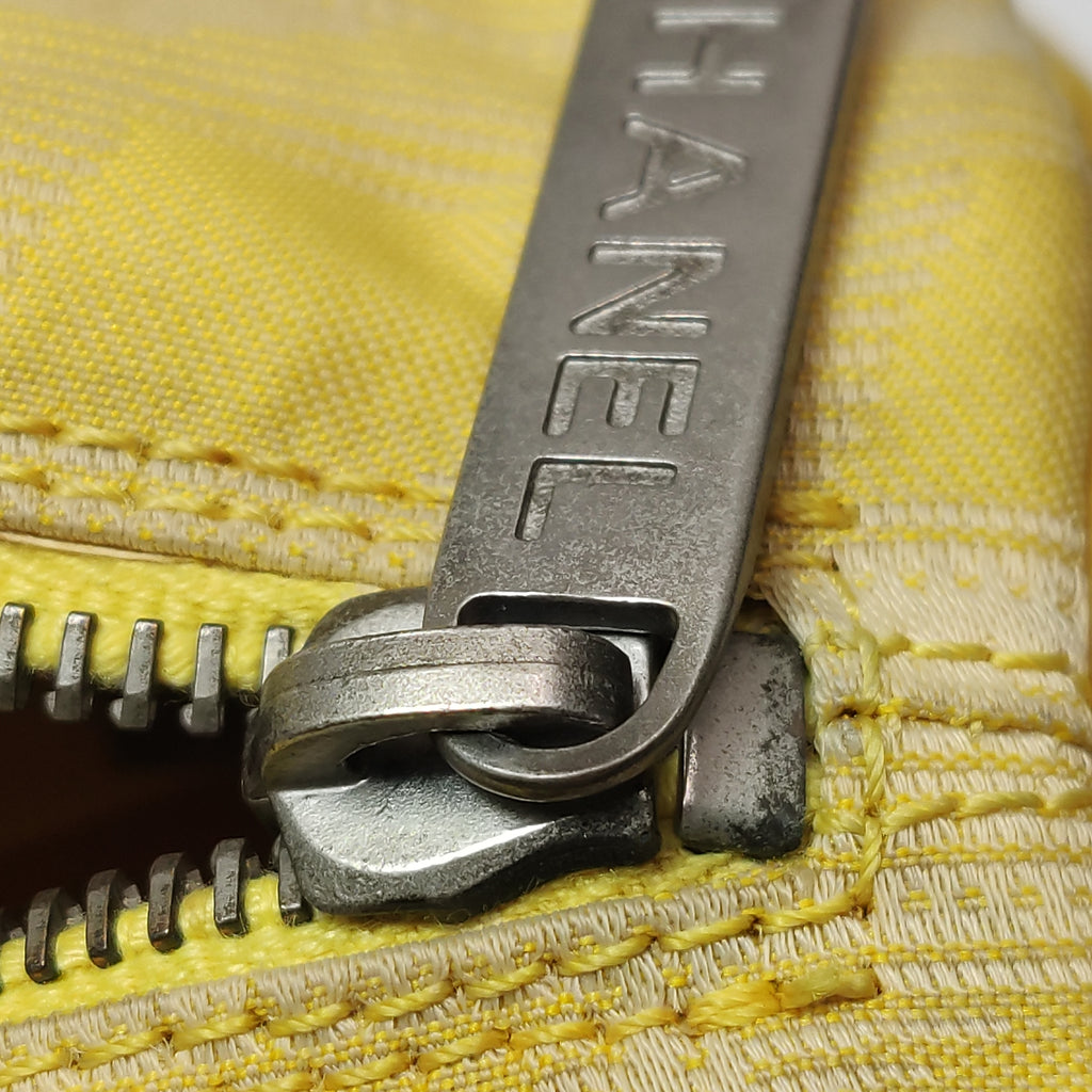Chanel Travel Line Barrel Bag Yellow