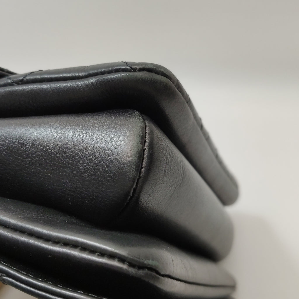 Chanel Quilted Calfskin Top Handle Envelope Flap
