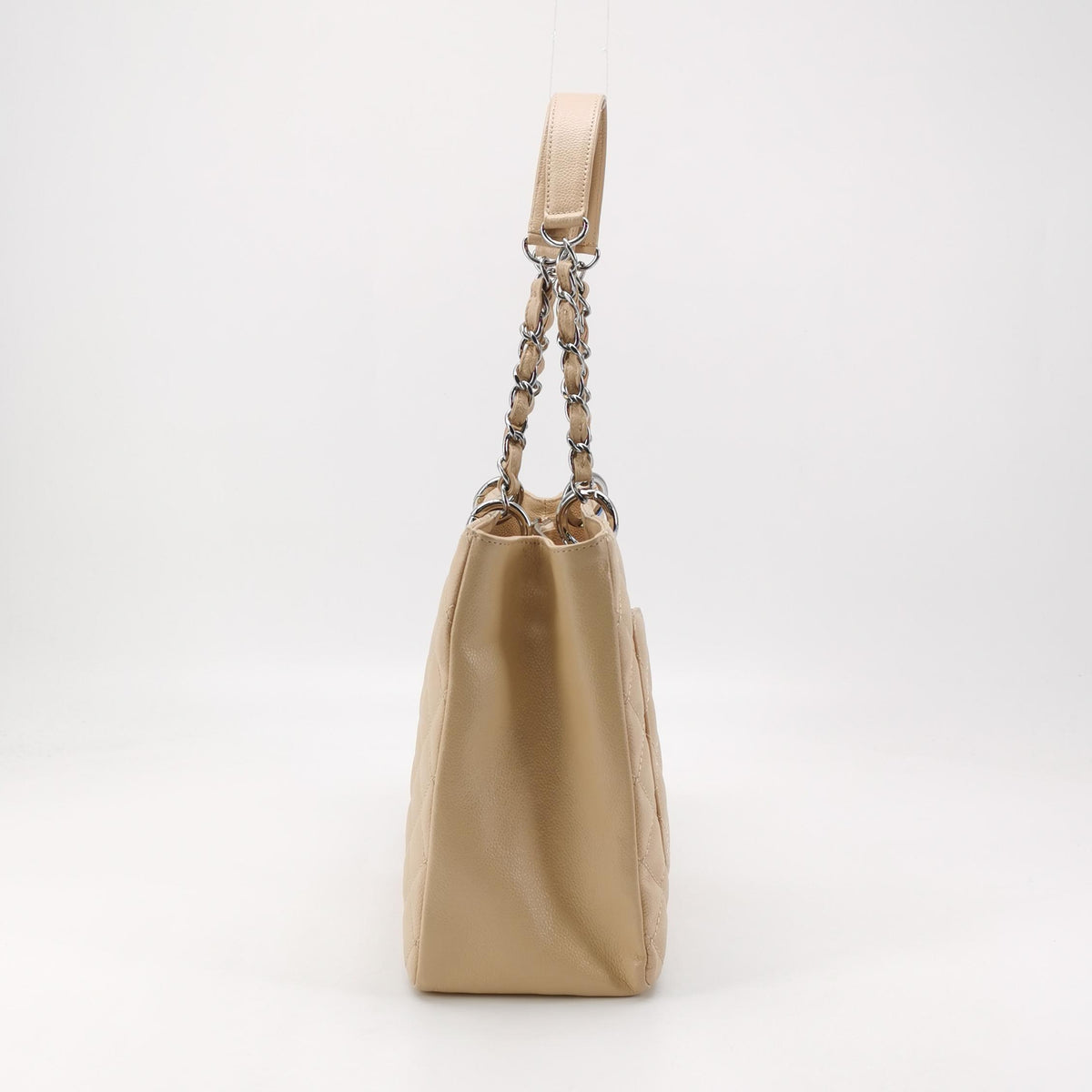 Chanel Grand Shopper Tote GST Beige Caviar