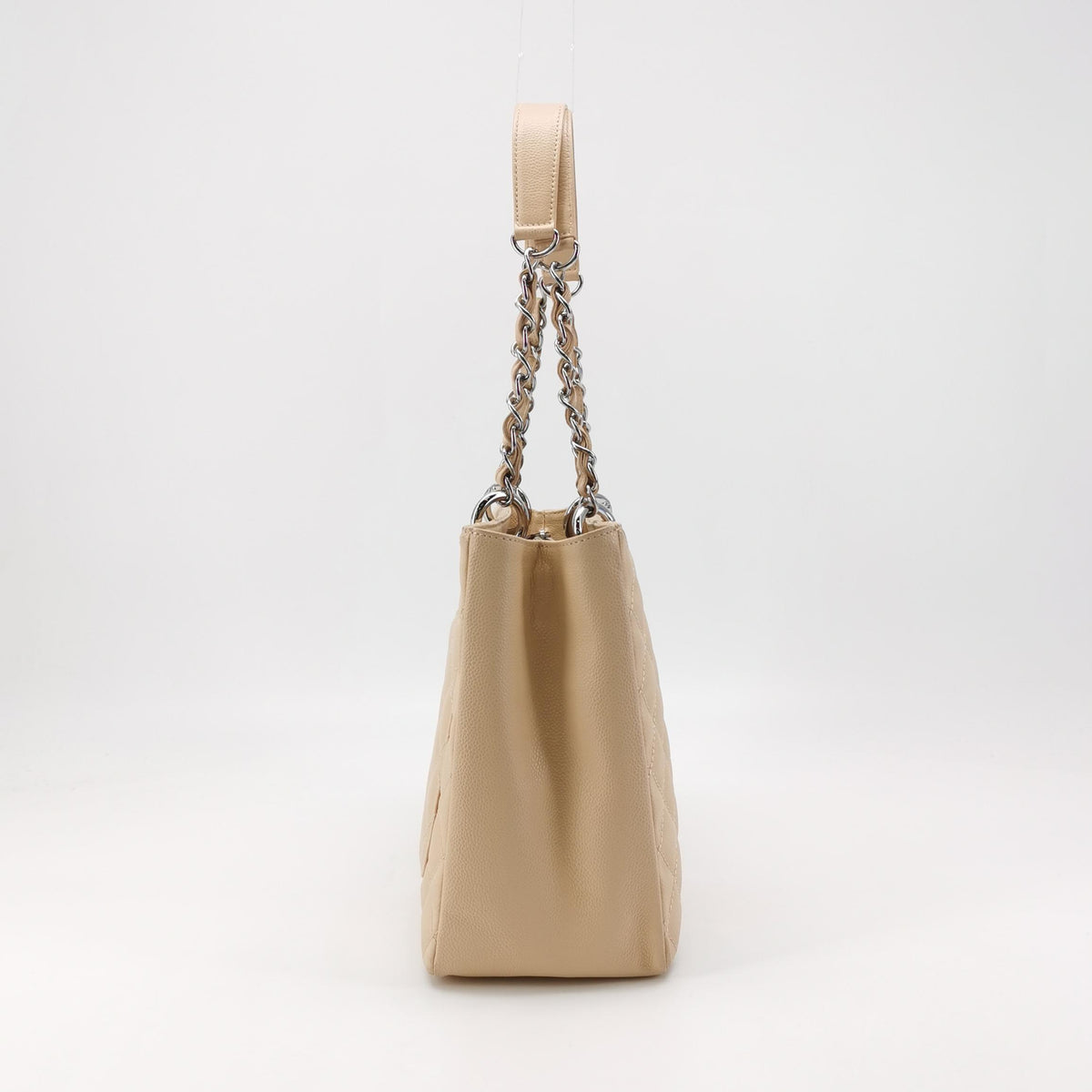 Chanel Grand Shopper Tote GST Beige Caviar