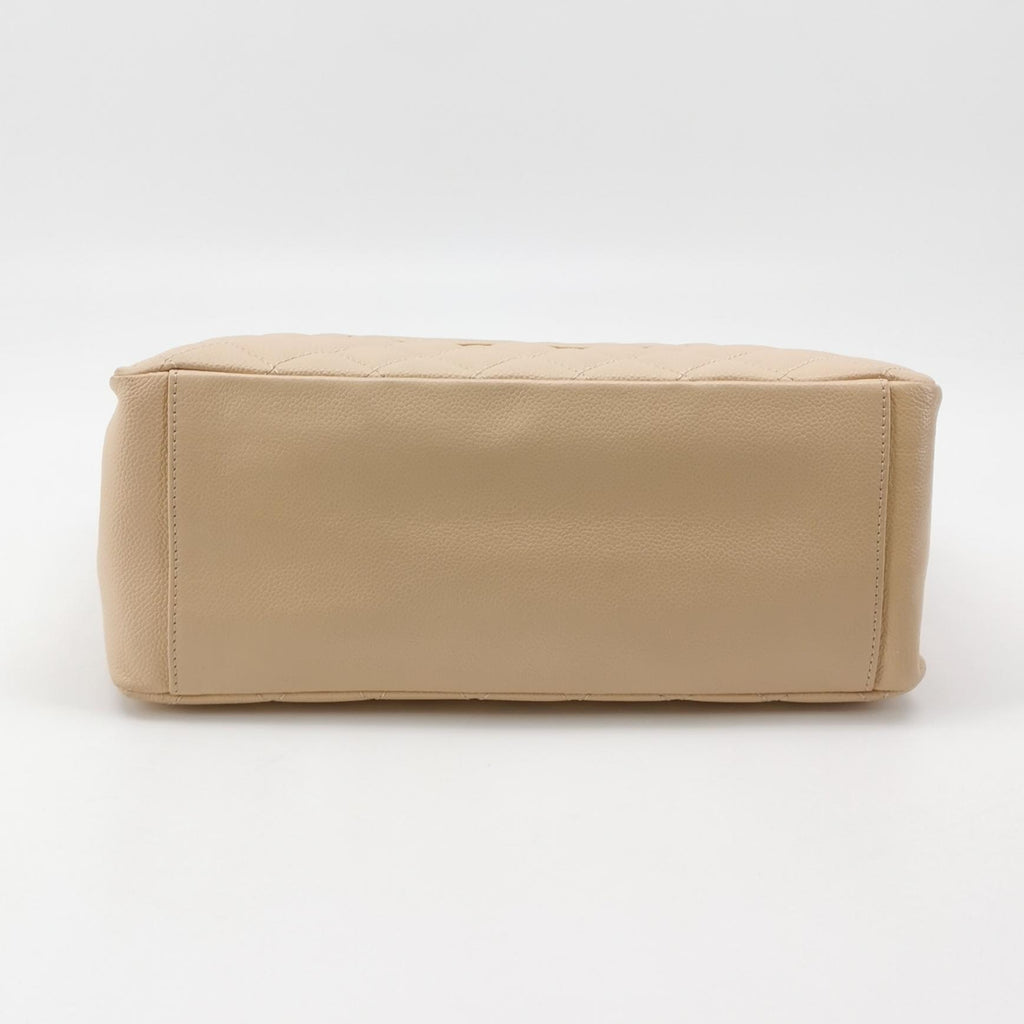 Chanel Grand Shopper Tote GST Beige Caviar