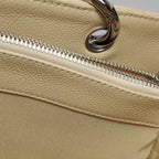 Chanel Grand Shopper Tote GST Beige Caviar