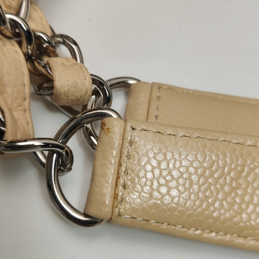 Chanel Grand Shopper Tote GST Beige Caviar