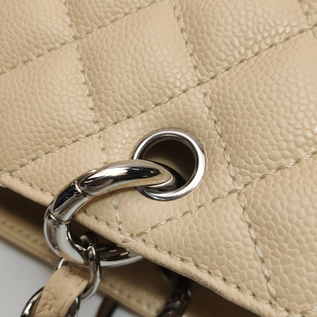 Chanel Grand Shopper Tote GST Beige Caviar