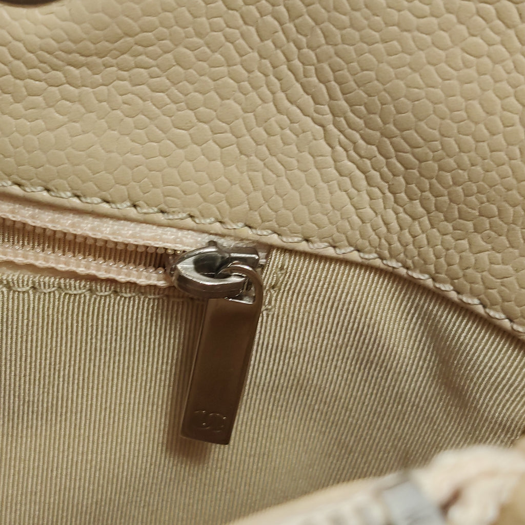Chanel Grand Shopper Tote GST Beige Caviar