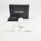 Chanel Quilted Classic Twist Flap Bag Black Bordeaux