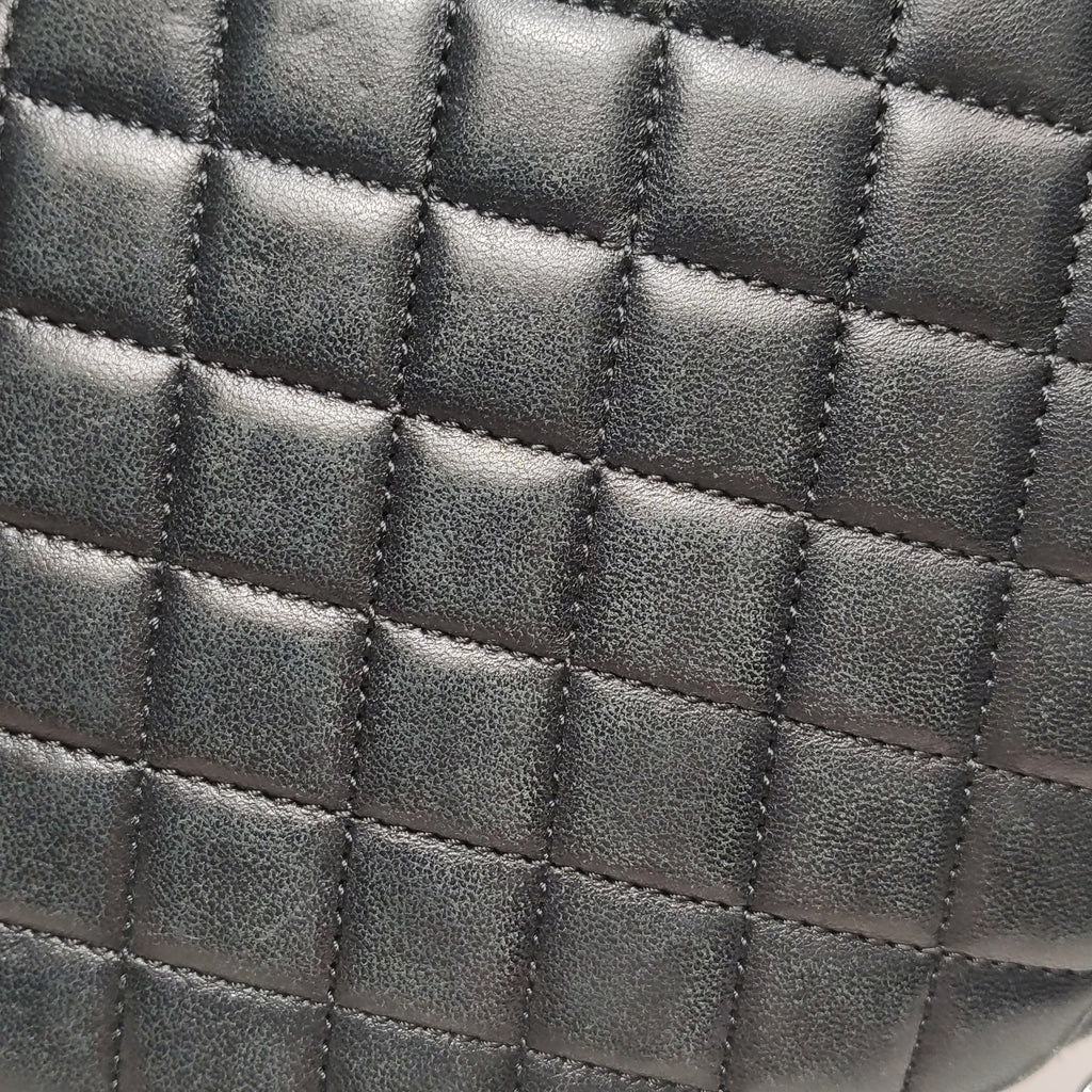 Chanel Quilted Classic Twist Flap Bag Black Bordeaux