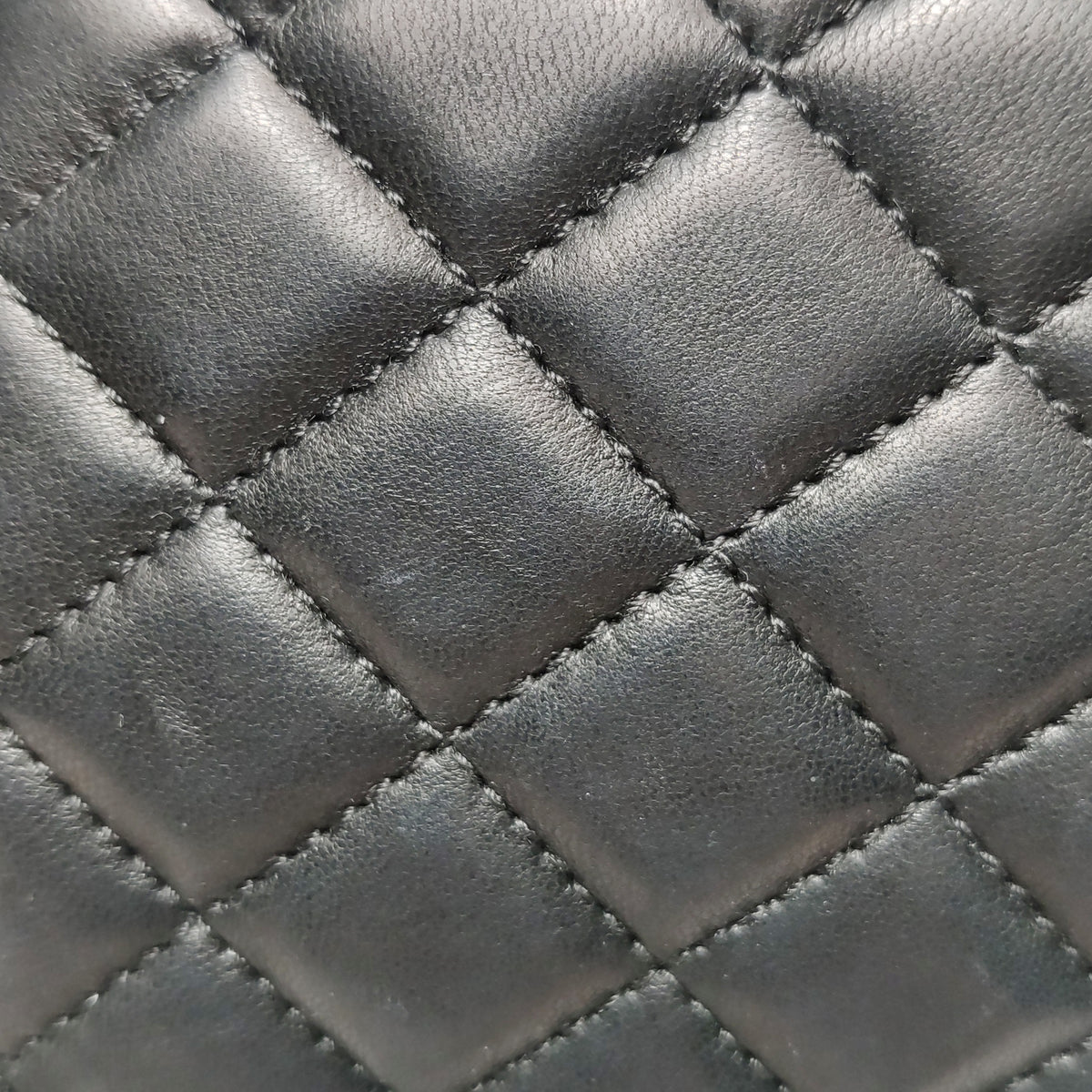 Chanel Quilted Classic Twist Flap Bag Black Bordeaux