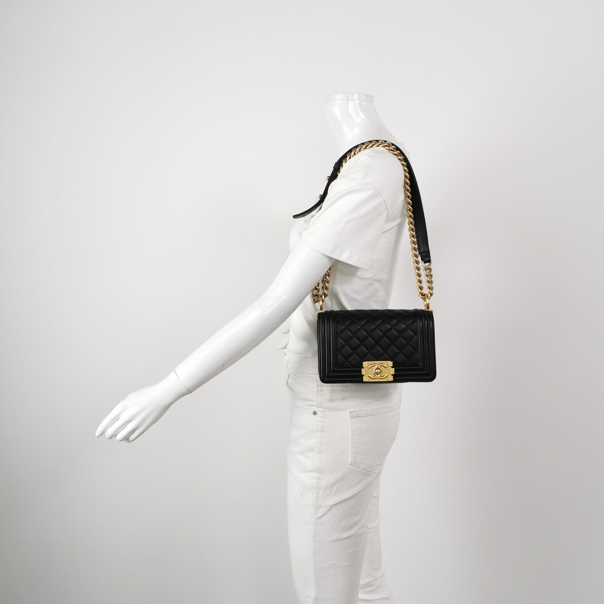 Chanel Boy Small Quilted Lambskin