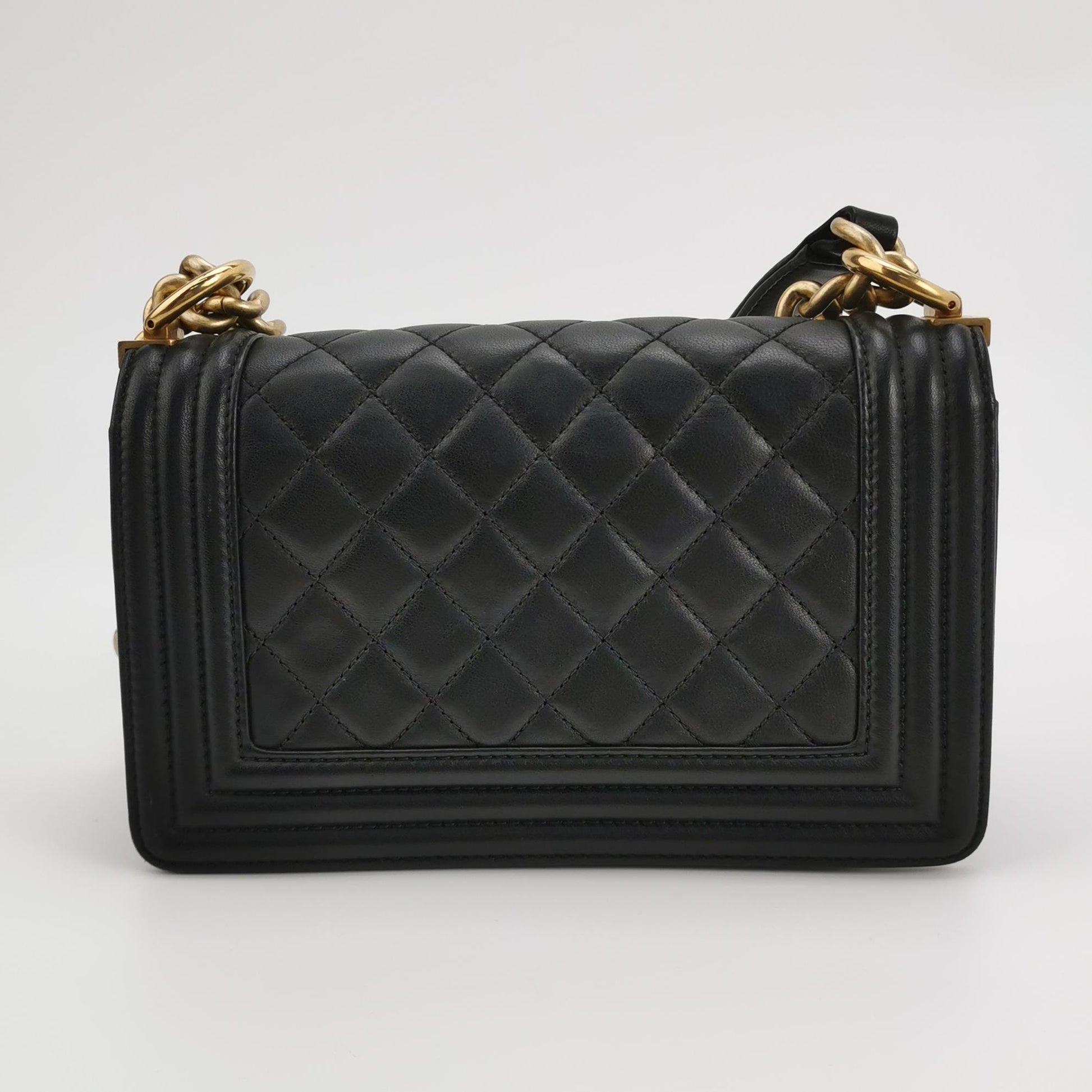 Chanel Boy Small Quilted Lambskin